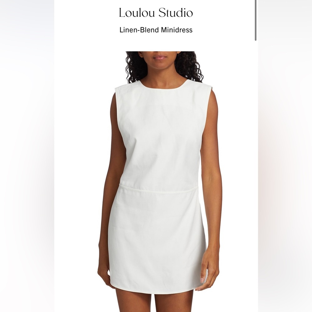 LouLou Studios linen mini dress